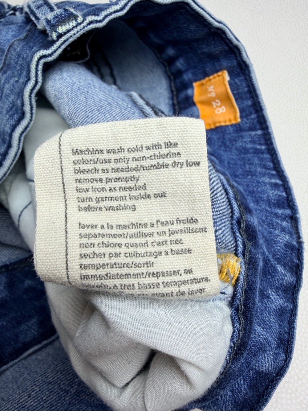Pilcro Anthropologie Slim Boyfriend Jeans Women’s 28 Medium Wash Stretch - Picture 7 of 8